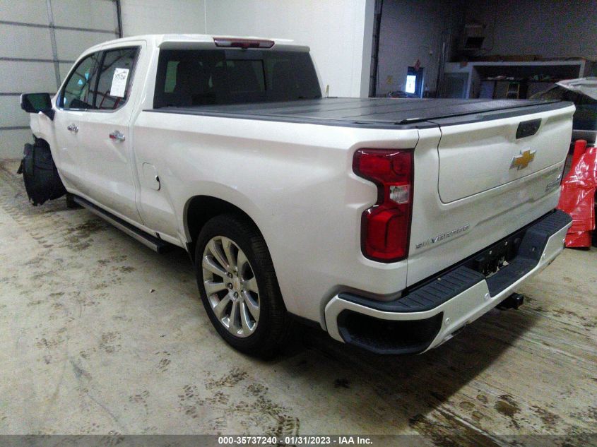 2022 CHEVROLET SILVERADO 1500 LTD HIGH COUNTRY VIN: 1GCUYHET7NZ235039