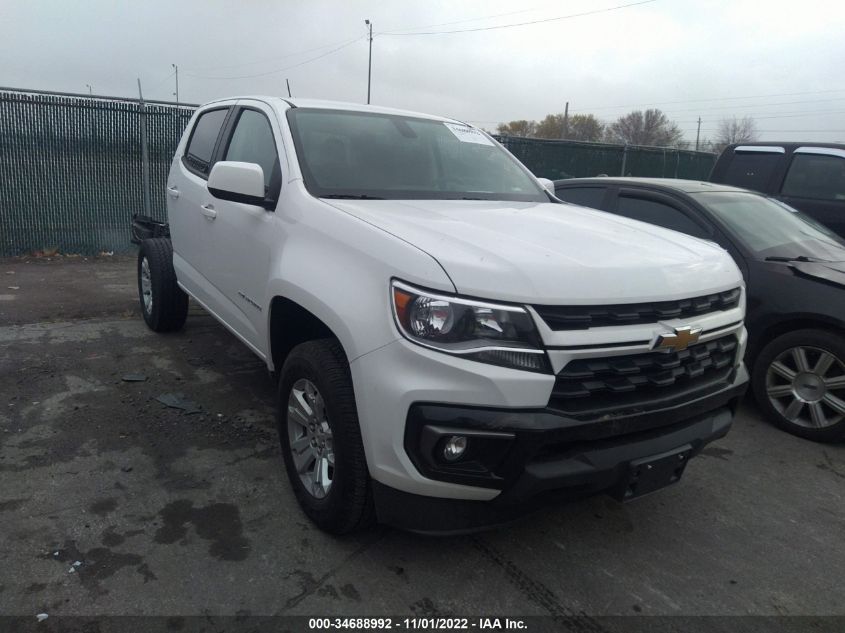 2022 CHEVROLET COLORADO 2WD LT VIN: 1GCGSCEN4N1143792