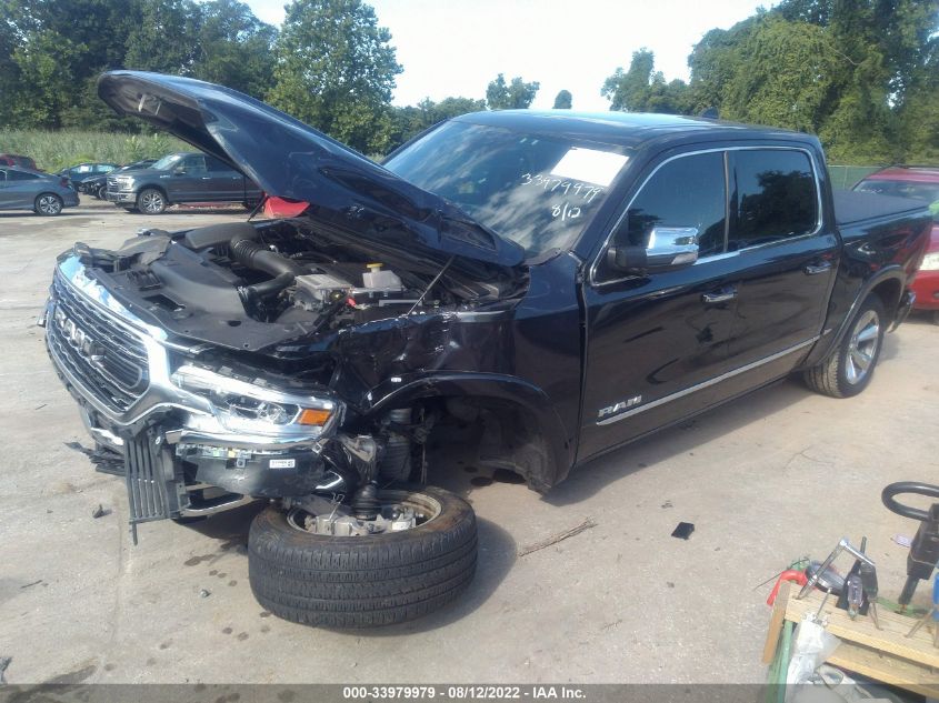 2021 RAM 1500 LIMITED VIN: 1C6SRFHT1MN553787