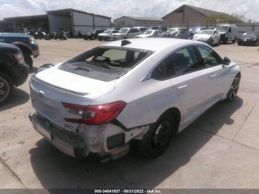 2021 HONDA ACCORD SEDAN SPORT SE VIN: 1HGCV1F46MA074992