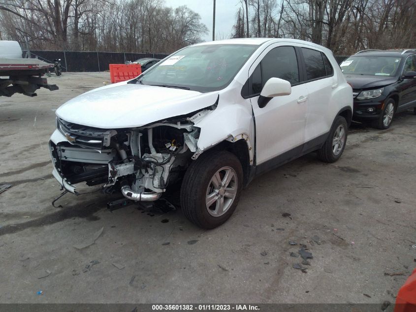 2021 CHEVROLET TRAX LS VIN: KL7CJNSM5MB376529