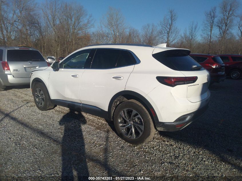 2022 BUICK ENVISION ESSENCE VIN: LRBFZNR44ND128694