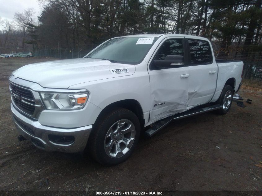 2021 RAM 1500 BIG HORN VIN: 1C6SRFFT2MN565840