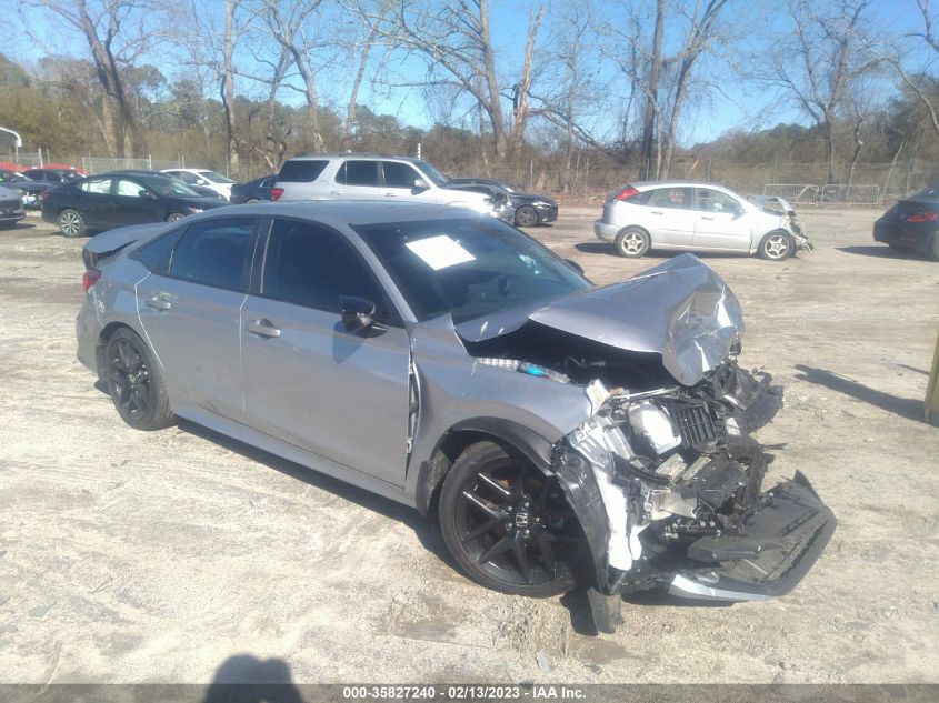 2022 HONDA CIVIC SEDAN SPORT VIN: 2HGFE2F53NH598728