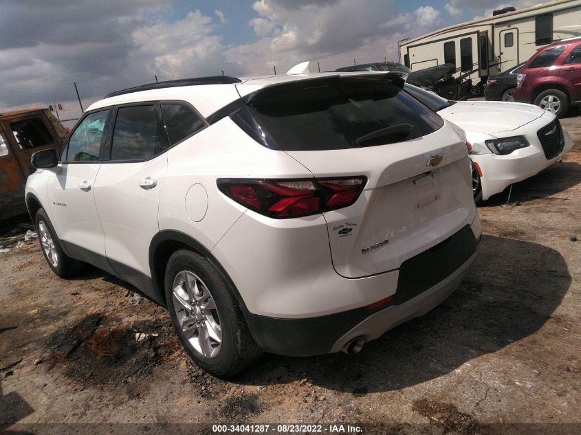 2021 CHEVROLET BLAZER LT VIN: 3GNKBBRA4MS533419