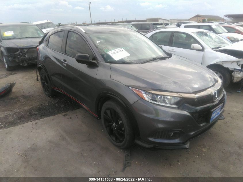 2021 HONDA HR-V SPORT VIN: 3CZRU5H13MM719424