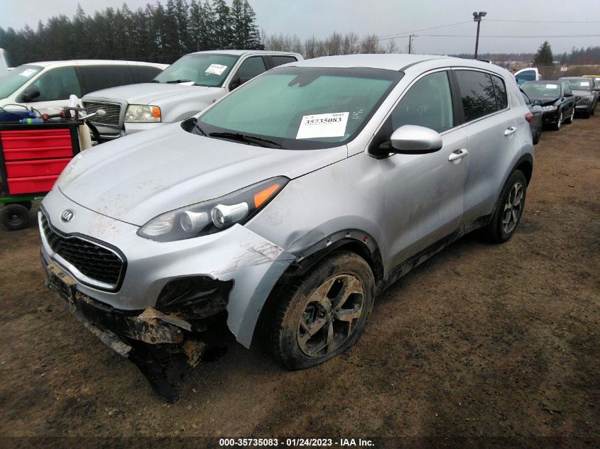 2022 KIA SPORTAGE LX VIN: KNDPM3ACXN7983474