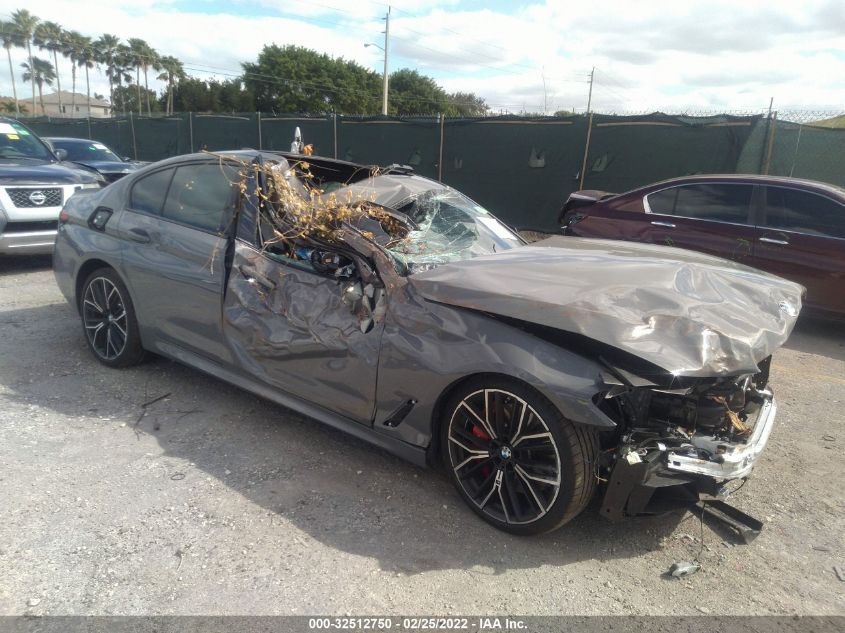 2022 BMW 5 SERIES M550I XDRIVE VIN: WBA13BK01NCJ60539