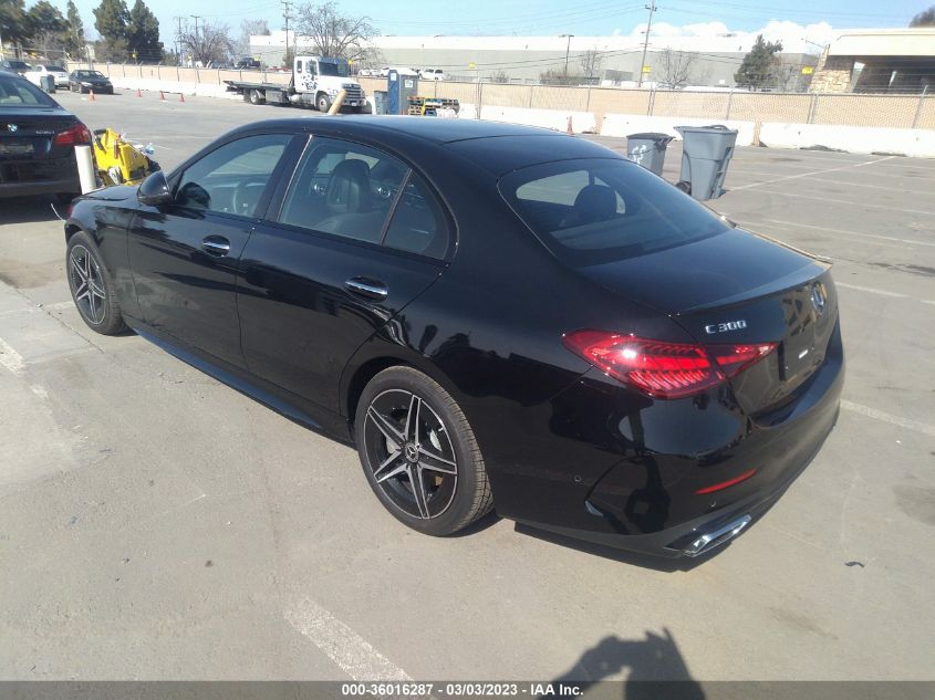 2022 MERCEDES-BENZ C-CLASS C 300 VIN: W1KAF4GB9NR053239