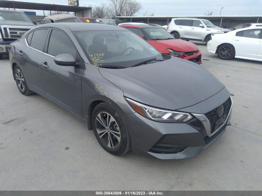 2021 NISSAN SENTRA SV VIN: 3N1AB8CV4MY283103