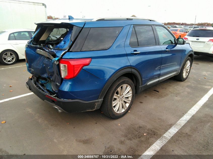 2020 FORD EXPLORER LIMITED VIN: 1FMSK8FH5LGA21531