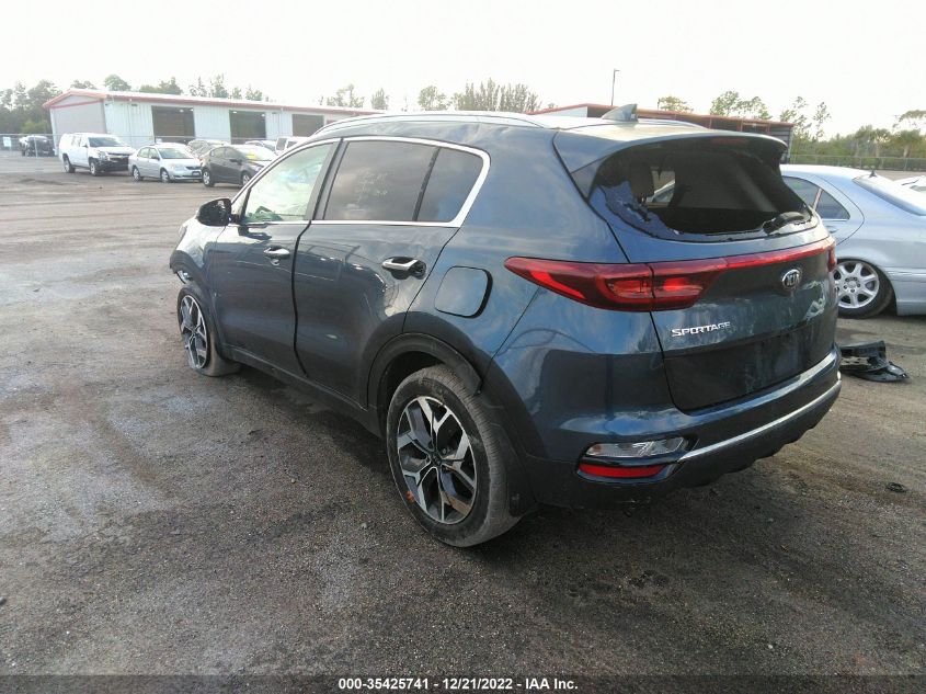 2020 KIA SPORTAGE EX VIN: KNDPN3AC7L7834434