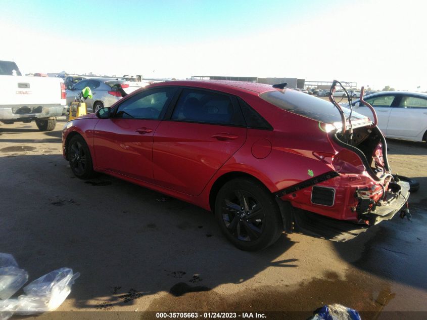 2022 HYUNDAI ELANTRA SEL VIN: 5NPLM4AGXNH079529