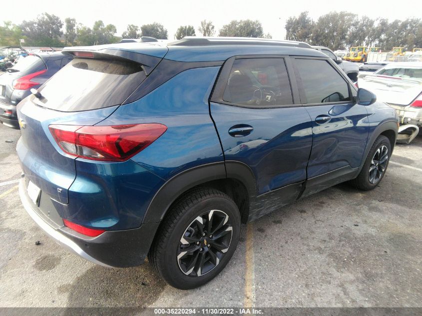 2021 CHEVROLET TRAILBLAZER LT VIN: KL79MPS20MB124344