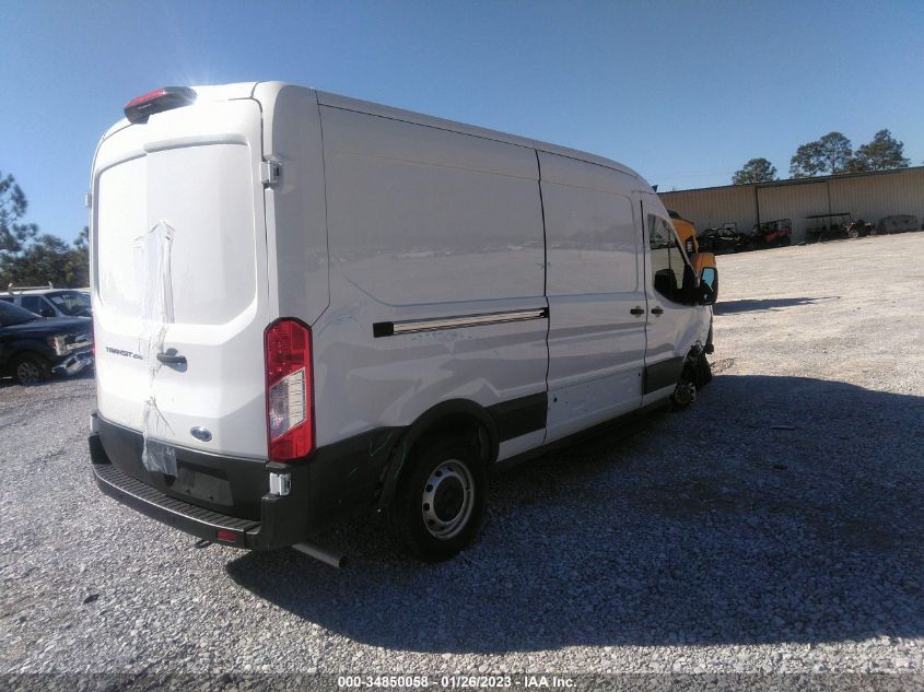 2021 FORD TRANSIT CARGO VAN VIN: 1FTBR1C88MKA71334