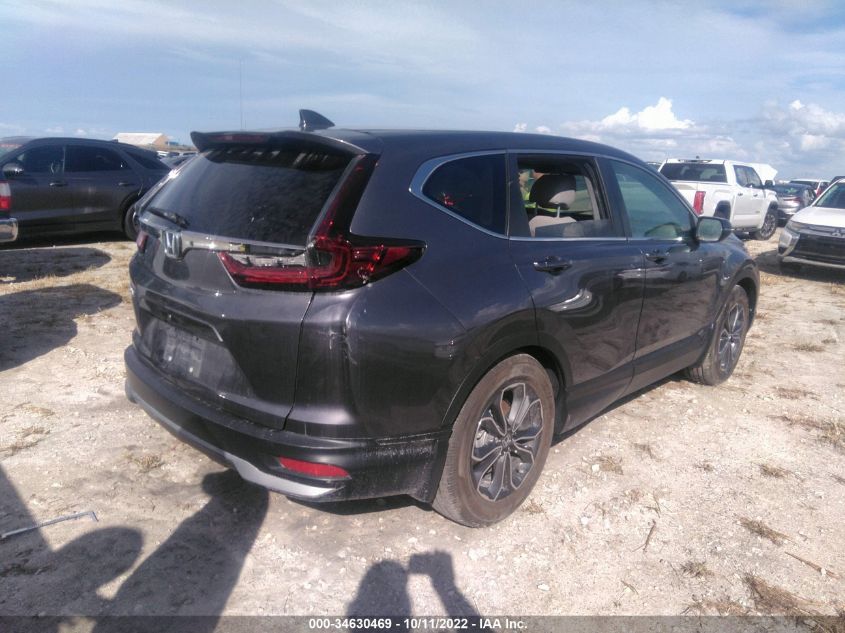 2022 HONDA CR-V EX-L VIN: 7FARW1H81NE013536