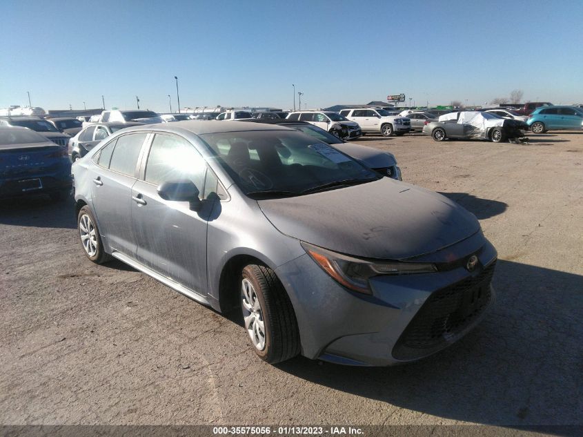 2022 TOYOTA COROLLA LE VIN: 5YFEPMAE2NP320727