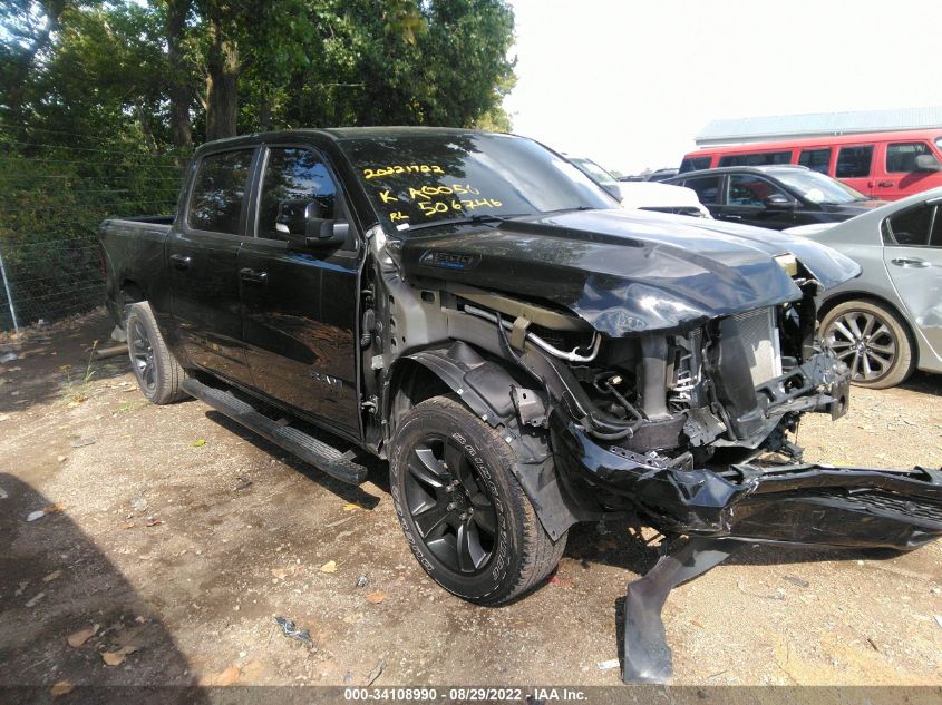 2021 RAM 1500 BIG HORN VIN: 1C6SRFFT1MN506746