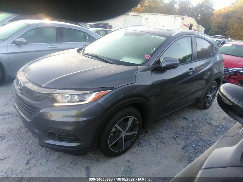 2022 HONDA HR-V EX VIN: 3CZRU5H51NM733794