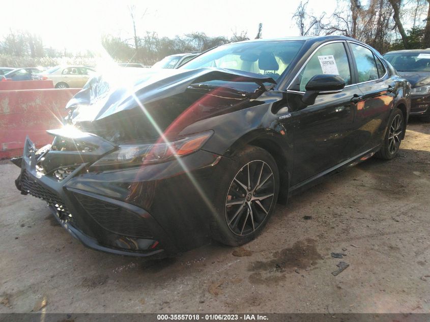 2021 TOYOTA CAMRY HYBRID SE VIN: 4T1S31AK1MU561260