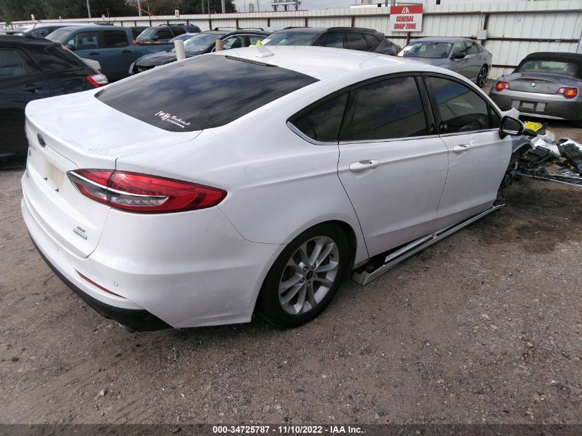 2020 FORD FUSION SE VIN: 3FA6P0HD9LR168226