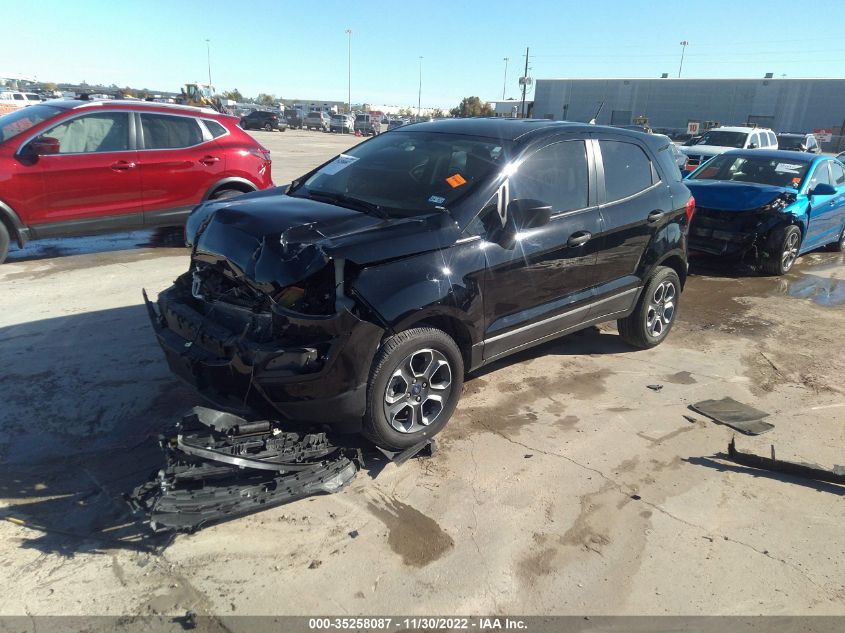 2021 FORD ECOSPORT S VIN: MAJ3S2FE0MC397063