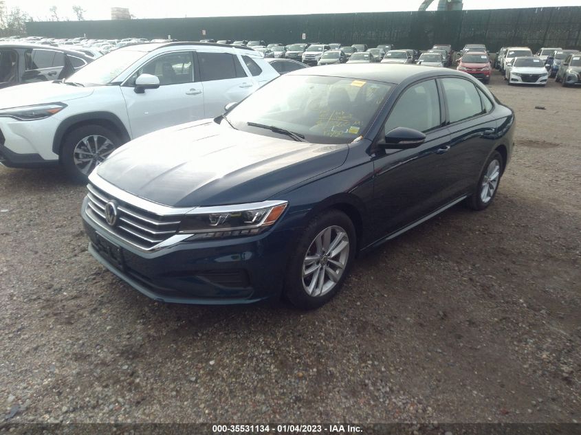 2020 VOLKSWAGEN PASSAT 2.0T S VIN: 1VWAA7A37LC013654