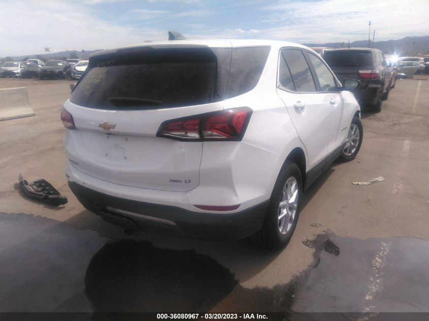 2022 CHEVROLET EQUINOX LT VIN: 3GNAXTEV0NL134109