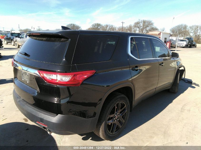 2021 CHEVROLET TRAVERSE LS VIN: 1GNEVFKW7MJ269115