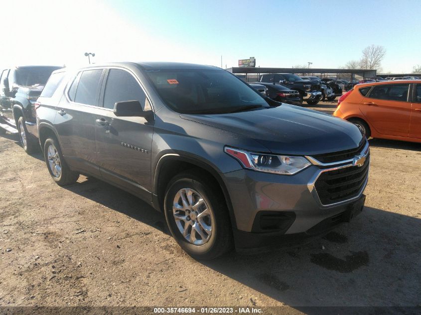 2021 CHEVROLET TRAVERSE LS VIN: 1GNERFKW3MJ226069