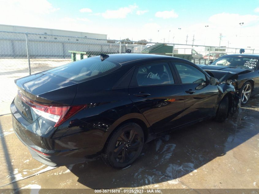 2022 HYUNDAI ELANTRA SEL VIN: KMHLS4AG7NU217132