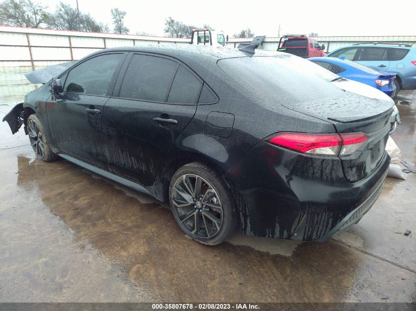 2022 TOYOTA COROLLA SE/SE NIGHTSHADE/APEX SE VIN: JTDS4MCEXNJ096832