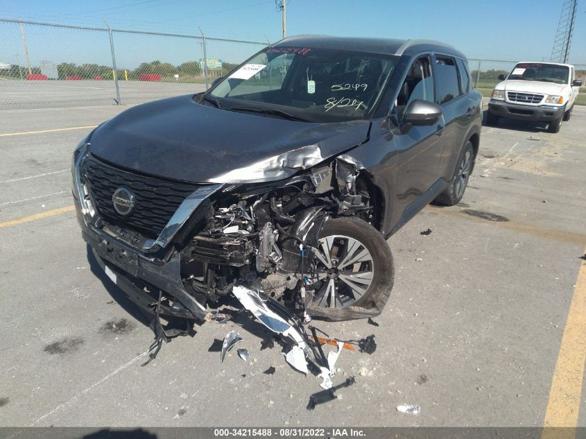 2021 NISSAN ROGUE SV VIN: 5N1AT3BA7MC705249