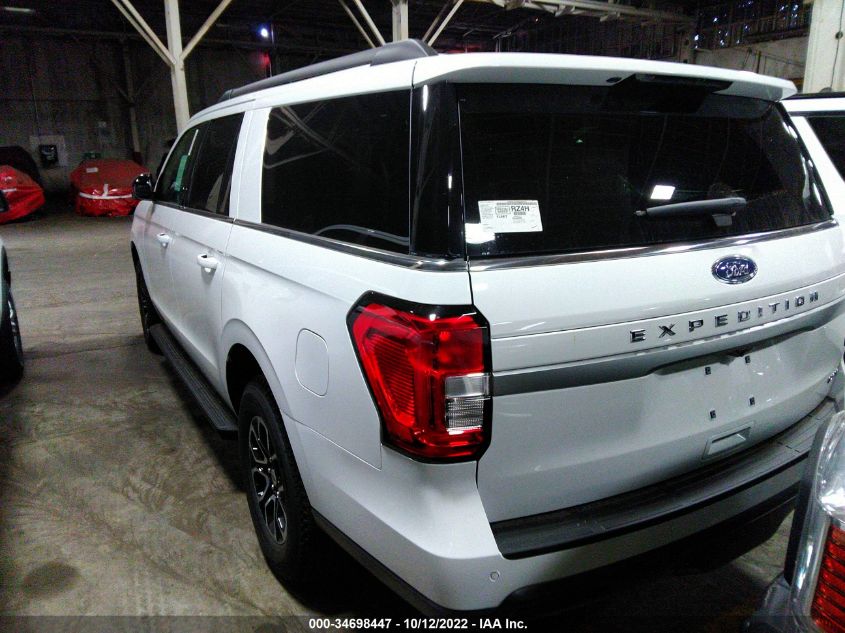 2022 FORD EXPEDITION MAX XL VIN: 1FMJK1GT9NEA42452