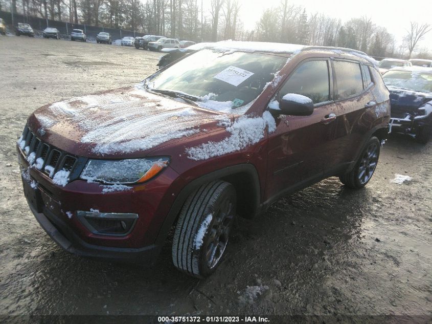 2021 JEEP COMPASS 80TH ANNIVERSARY VIN: 3C4NJDEBXMT558595
