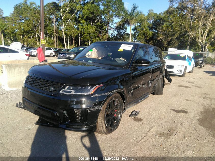 2020 LAND ROVER RANGE ROVER SPORT HST VIN: SALWS2RU0LA746316