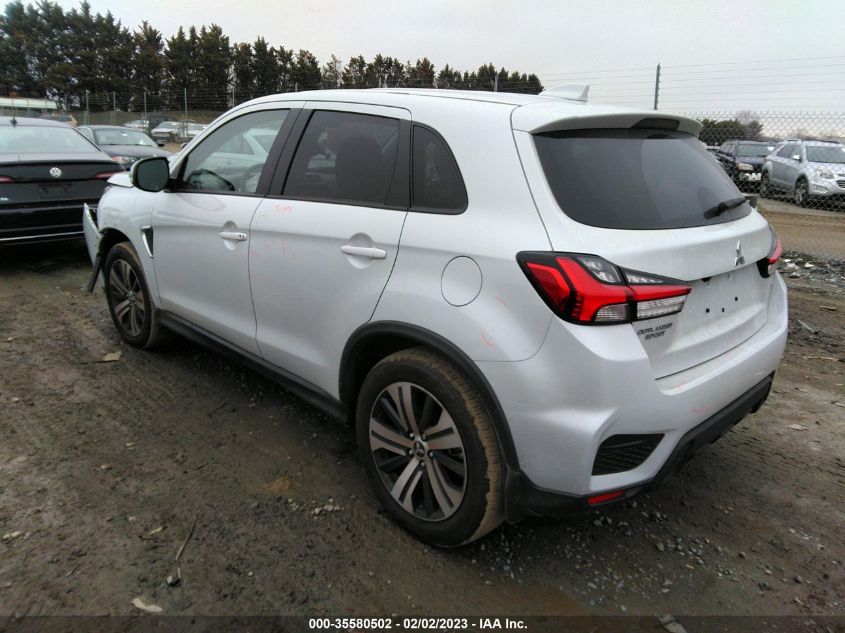 2022 MITSUBISHI OUTLANDER SPORT SE VIN: JA4APVAU3NU016007