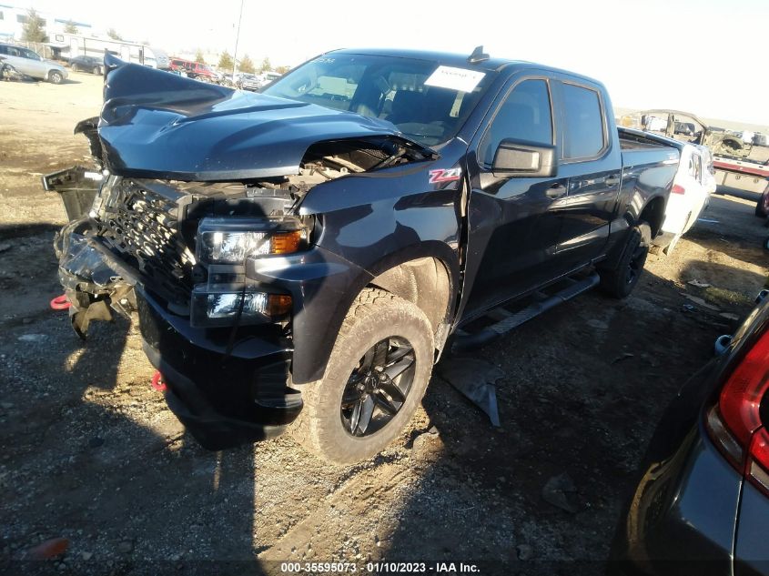 2021 CHEVROLET SILVERADO 1500 CUSTOM TRAIL BOSS VIN: 1GCPYCEF2MZ295870
