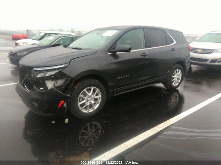 2022 CHEVROLET EQUINOX LT VIN: 2GNAXUEV6N6106549