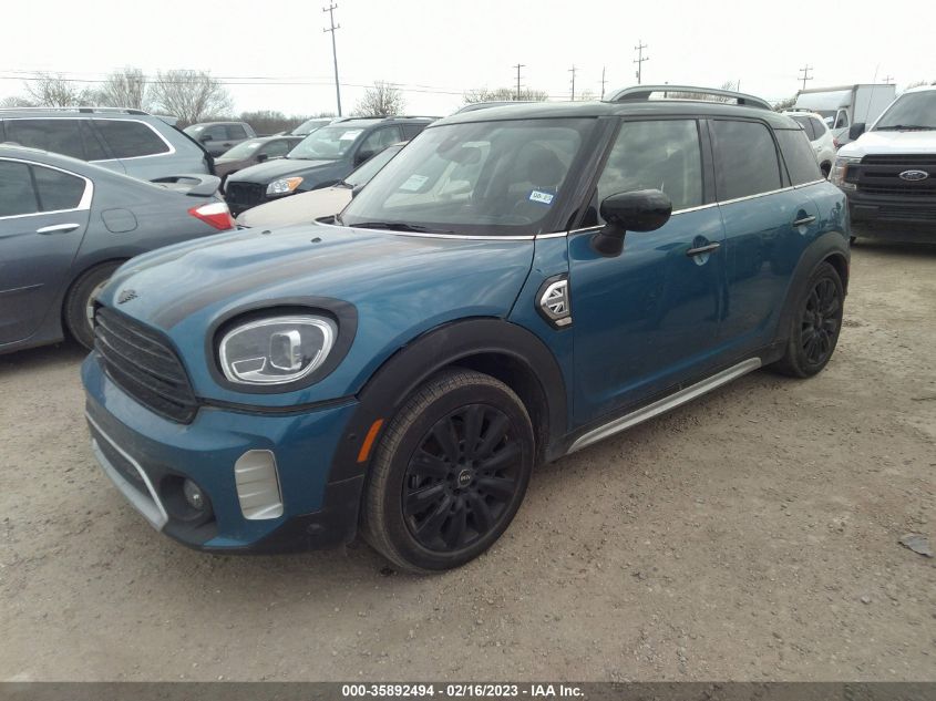 2022 MINI COUNTRYMAN COOPER VIN: WMZ23BR00N3N63389