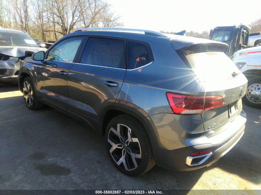 2022 VOLKSWAGEN TAOS SEL VIN: 3VV2X7B27NM017332