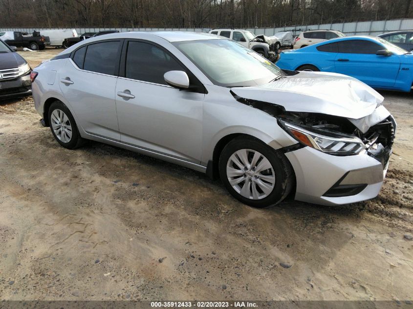 2022 NISSAN SENTRA S VIN: 3N1AB8BV7NY207684
