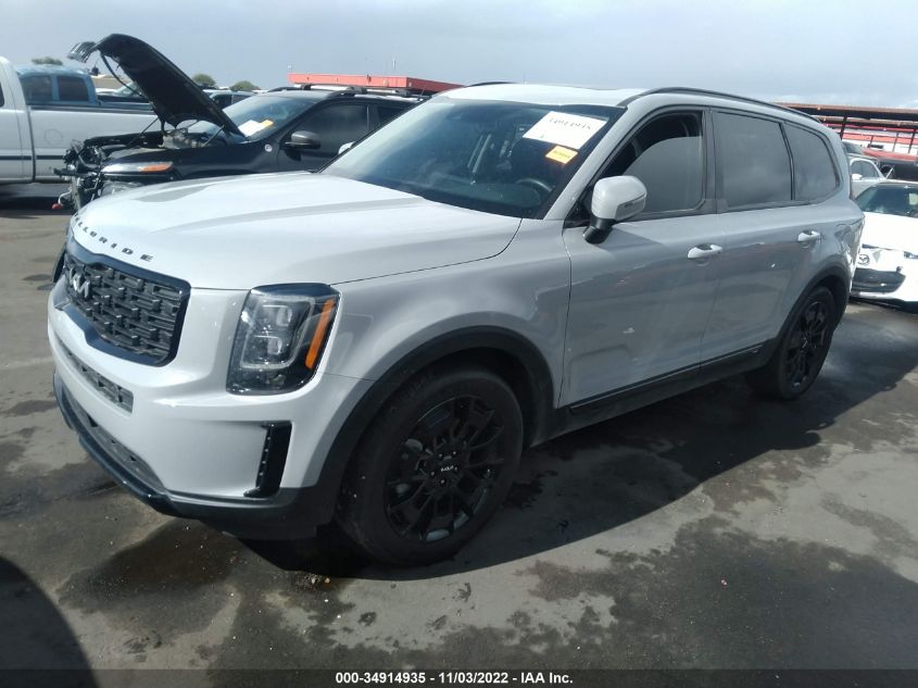 2022 KIA TELLURIDE EX VIN: 5XYP3DHC3NG216292