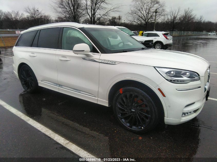 2021 LINCOLN AVIATOR RESERVE VIN: 5LM5J7XC1MGL17299