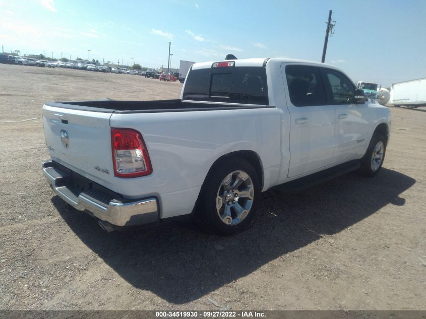 2021 RAM 1500 LONE STAR VIN: 1C6SRFFT3MN744677