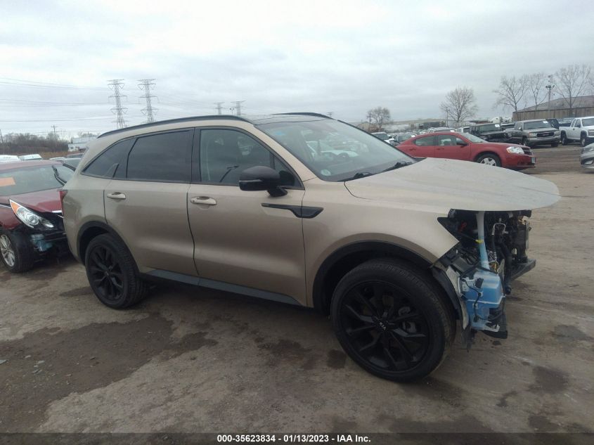 2021 KIA SORENTO SX VIN: 5XYRKDLF2MG055901