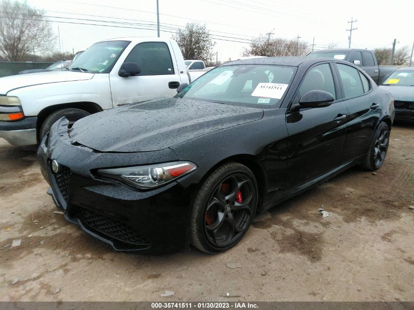 2021 ALFA ROMEO GIULIA TI SPORT VIN: ZARFAMBN7M7643360