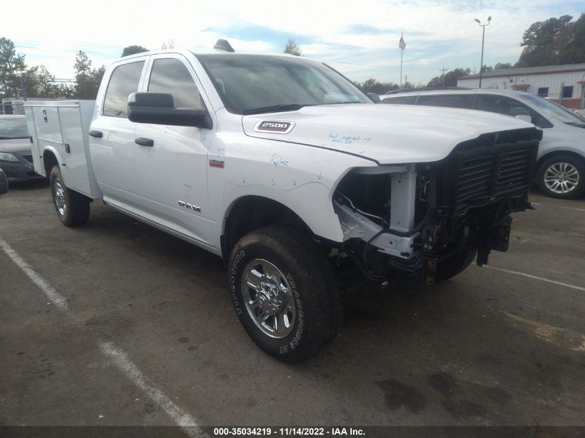 2022 RAM 2500 TRADESMAN VIN: 3C7WR5HJ3NG100805