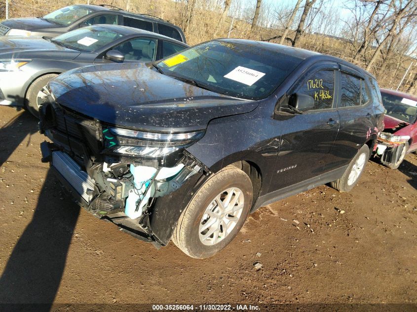 2022 CHEVROLET EQUINOX LS VIN: 3GNAXHEV1NS176212