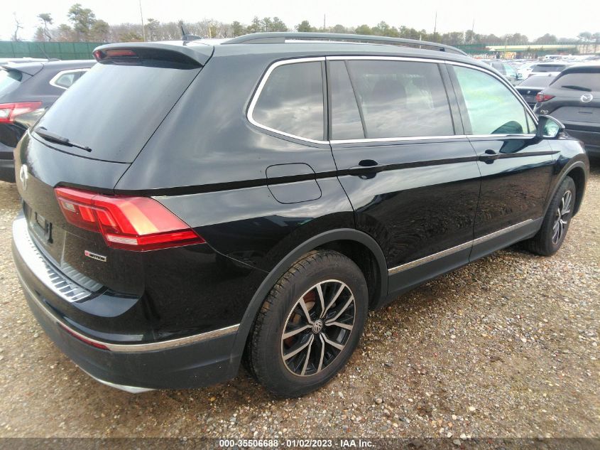 2021 VOLKSWAGEN TIGUAN SE/SE R-LINE BLACK/SEL VIN: 3VV2B7AX6MM020099